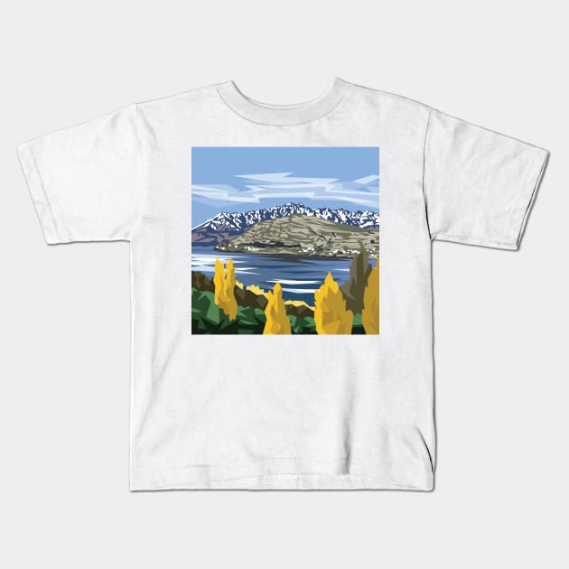 The Remarkable Queenstown Kids T-Shirt by irajane